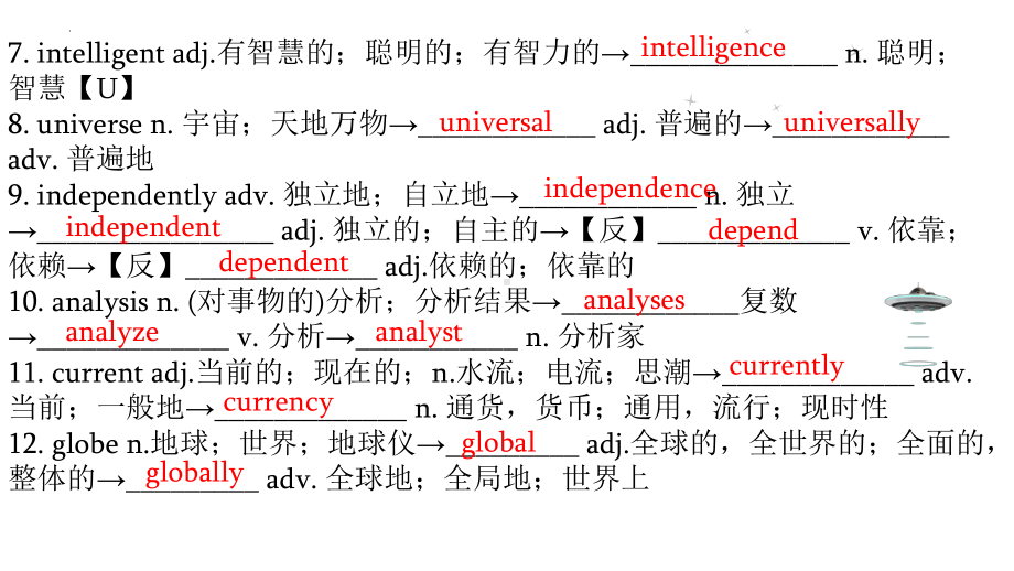 Unit 4 Space exploration 语言点（ppt课件）-2023新人教版（2019）《高中英语》必修第三册.pptx_第3页