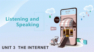 Unit 3 Listening and Speaking（ppt课件） -2023新人教版（2019）《高中英语》必修第二册.pptx