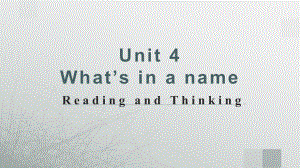 Unit 4 History and Traditions Reading and thinking （ppt课件）(2)-2023新人教版（2019）《高中英语》必修第二册.pptx