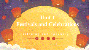 Unit 1 Listening and Speaking （ppt课件）(3)-2023新人教版（2019）《高中英语》必修第三册.pptx