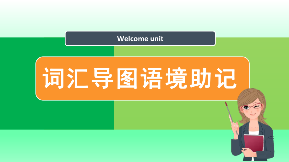 Welcome Unit Listening and Speaking & Reading and Thinking 词汇导图语境速记 （ppt课件）-2023新人教版（2019）《高中英语》必修第一册.pptx_第1页