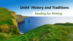 Unit4 Reading for writing（ppt课件）-2023新人教版（2019）《高中英语》必修第二册.pptx