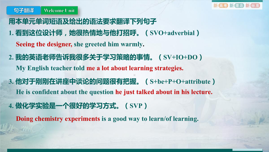 句式翻译汇总复习（ppt课件）-2023新人教版（2019）《高中英语》必修第一册.pptx_第2页