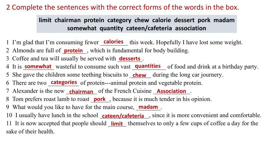 Unit 3 Food and CulturesPeriod 6Workbook （ppt课件）-2023新人教版（2019）《高中英语》选择性必修第二册.pptx_第3页