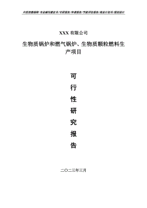 生物质锅炉和燃气锅炉、颗粒燃料生产可行性研究报告.doc