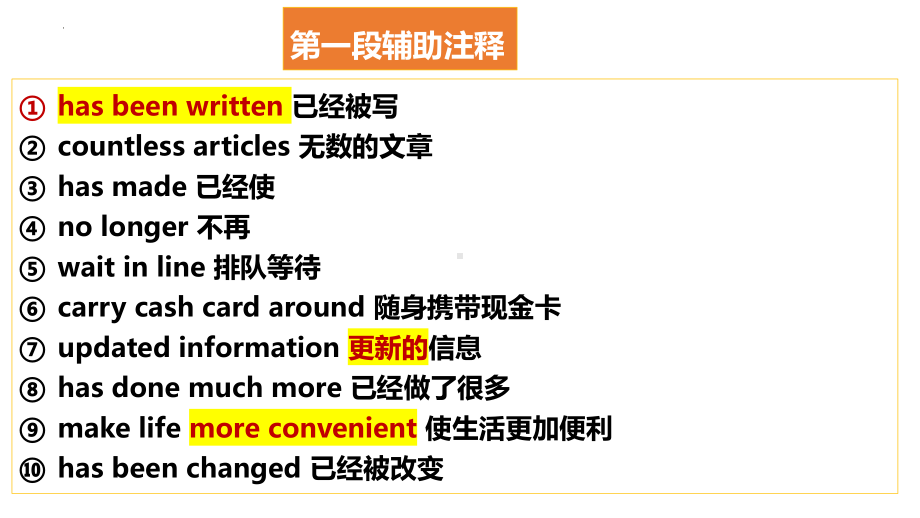 Unit 3 Reading and Thinking 重点短语和句子 背诵及默写（ppt课件）--2023新人教版（2019）《高中英语》必修第二册.pptx_第2页