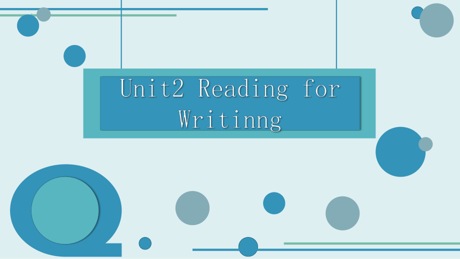 Unit 2 Looking into the Future Reading for Writing （ppt课件）-2023新人教版（2019）《高中英语》选择性必修第一册.pptx_第1页