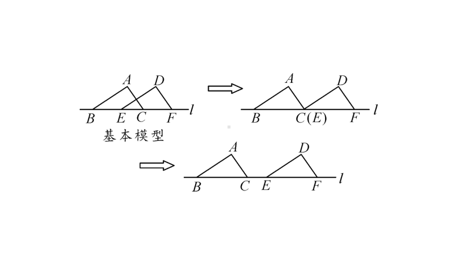 2021年中考甘肃专用数学考点梳理第四章方法技巧突破(三)　 全等三角形之五大模型ppt课件.ppt_第3页