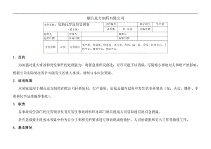 标准版危险化学品应急预案.doc