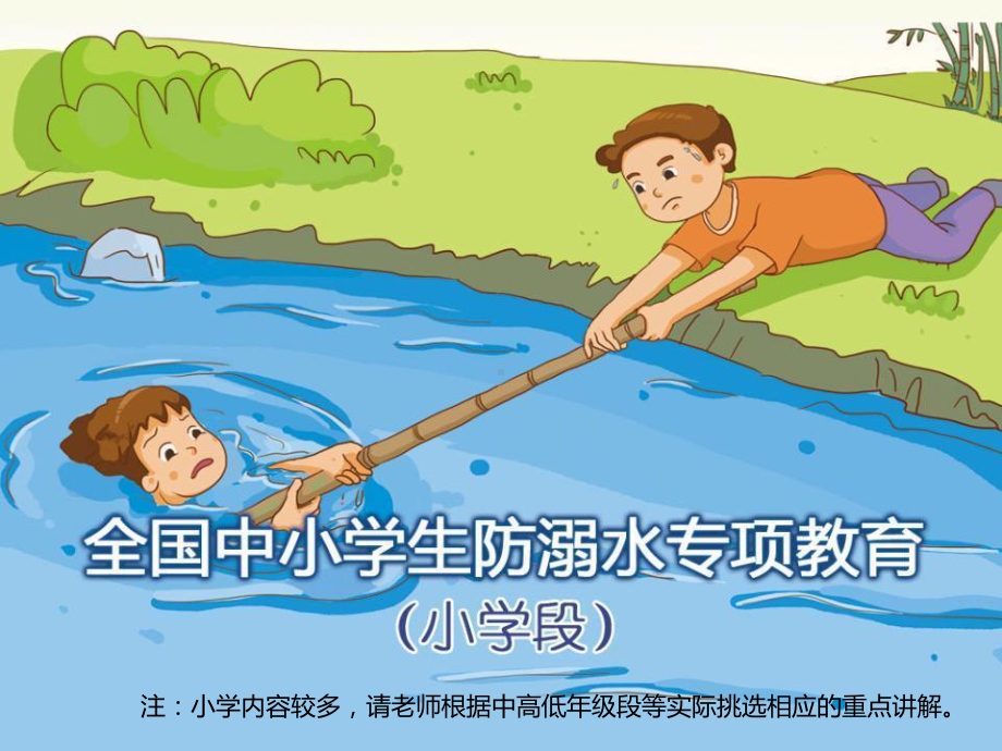 完美版防溺水安全教育课件ppt中小学生防溺水安全ppt.ppt_第1页