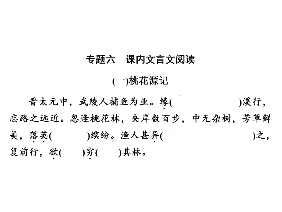 （部）统编版八年级下册《语文》专题复习 专题六　课内文言文阅读 ppt课件.ppt_第2页