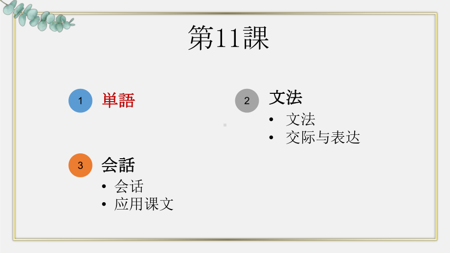 第11课 小野さんは 歌が 好きです 知识点 ppt课件-2023新标准初级《高中日语》上册.pptx_第2页