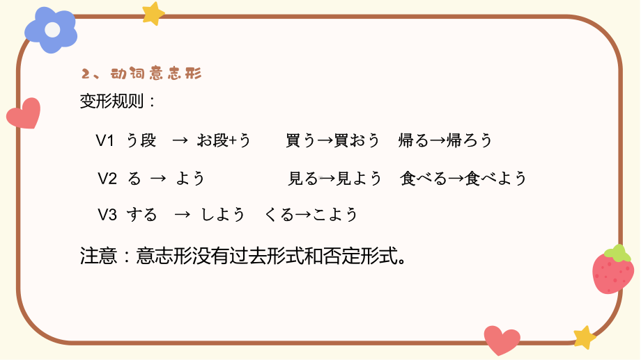 第1-8课 语法汇总复习 ppt课件-2023新人教版《初中日语》第三册.pptx_第3页