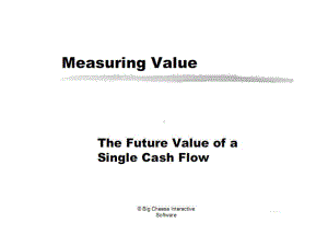 大学课件：资产评估学2-measuring value.pptx