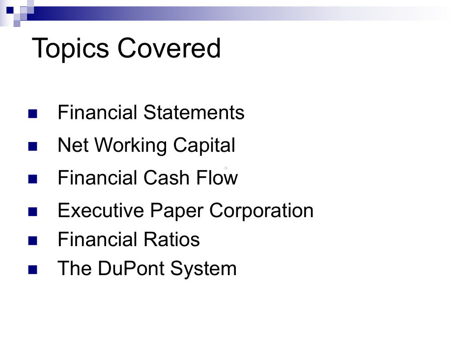 大学课件：资产评估学TOPIC 3 Cash Flow & Financial Analysis.ppt_第2页