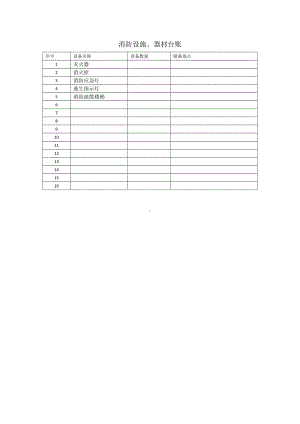 消防设施器材台账.docx