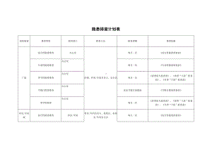 隐患排查计划表.docx