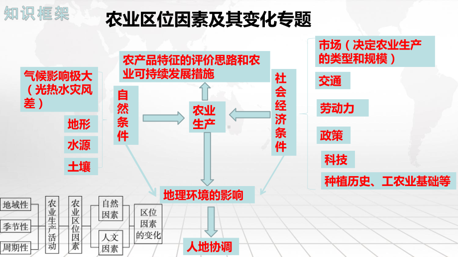 2023年高考地理专题复习：农业区位因素及其变化 课件66张.pptx_第3页