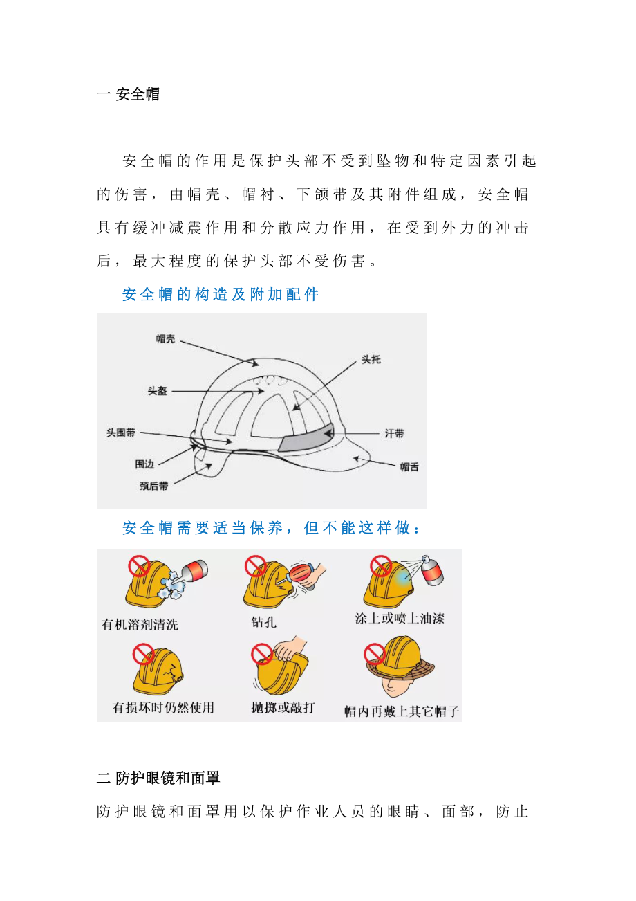 常见的劳动防护用品正确使用方法大全.docx_第1页