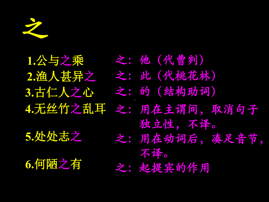 2022年中考语文复习之文言文虚词复习ppt课件（共23张PPT）.pptx_第2页