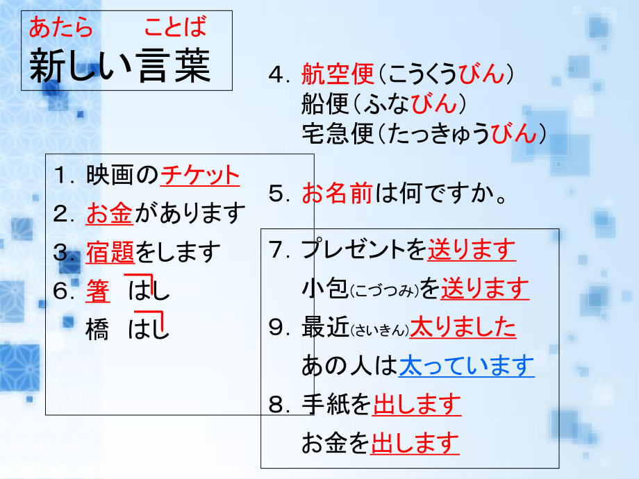 第8课 李さんは日本語で手紙を書きますppt课件(001)-2023新标准《高中日语》初级上册.ppt_第2页