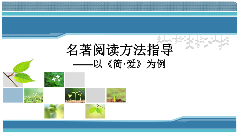 2022年中考语文二轮复习：名著阅读方法指导 ppt课件(共20张PPT).pptx_第1页