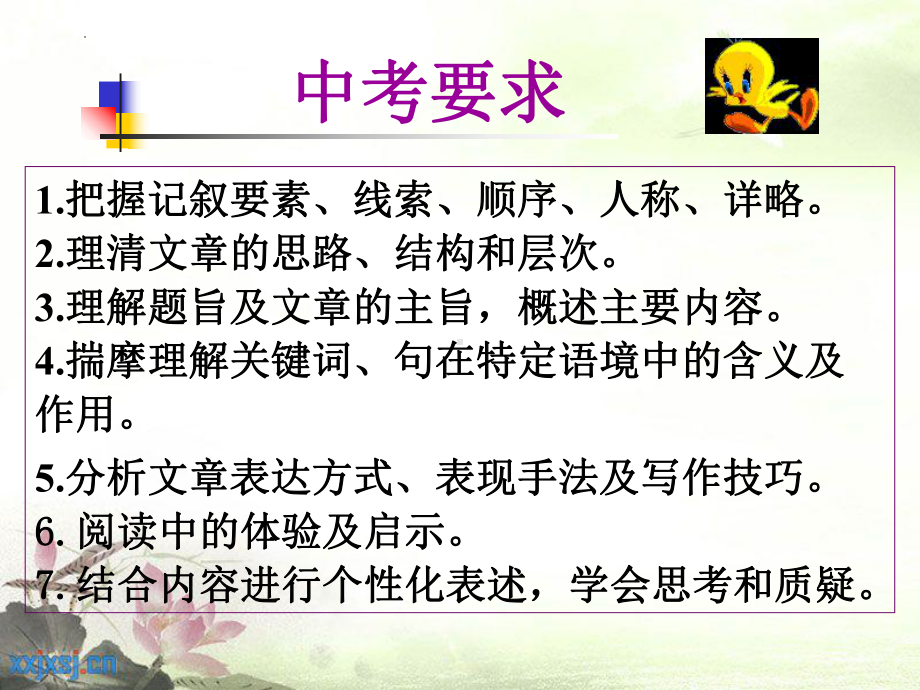 2022年中考语文专题复习-记叙文阅读方法ppt课件（共30页）.pptx_第3页