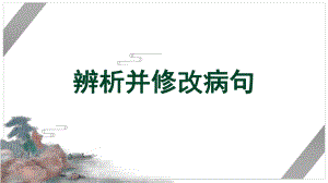 辨析并修改病句 ppt课件2022年中考语文二轮复习.pptx