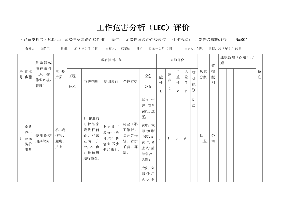 元器件及线路连接危害分析及评价.docx_第1页