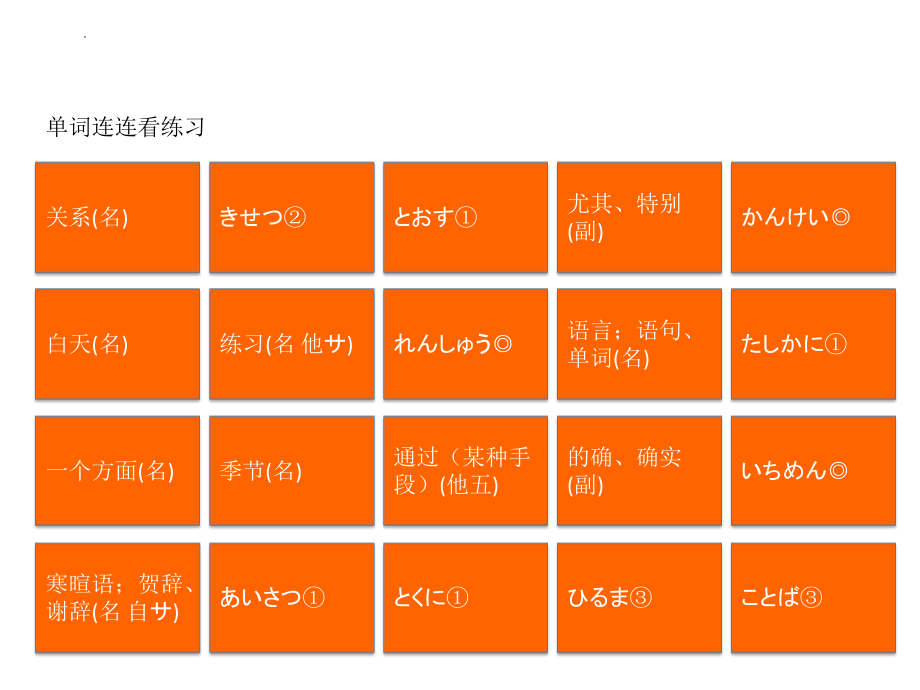 第12课 单词连连看练习ppt课件-2023新新编日语《高中英语》第一册.pptx_第3页
