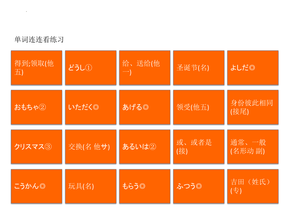 第13课 单词连连看练习ppt课件-2023新新编日语《高中英语》第一册.pptx_第2页