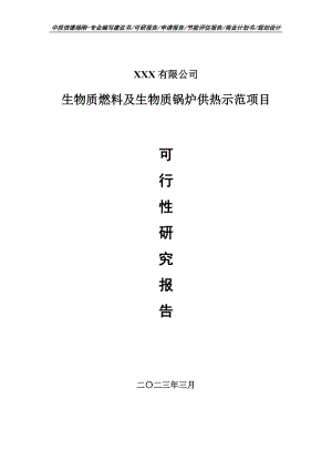 生物质燃料及生物质锅炉供热示范可行性研究报告备案.doc