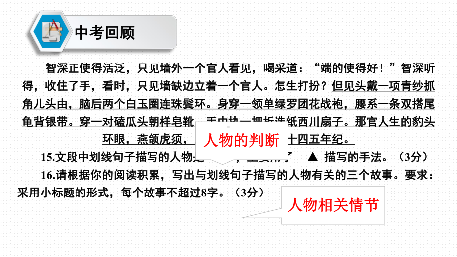 名著阅读人物形象题ppt课件2022年中考语文二轮复习.pptx_第2页