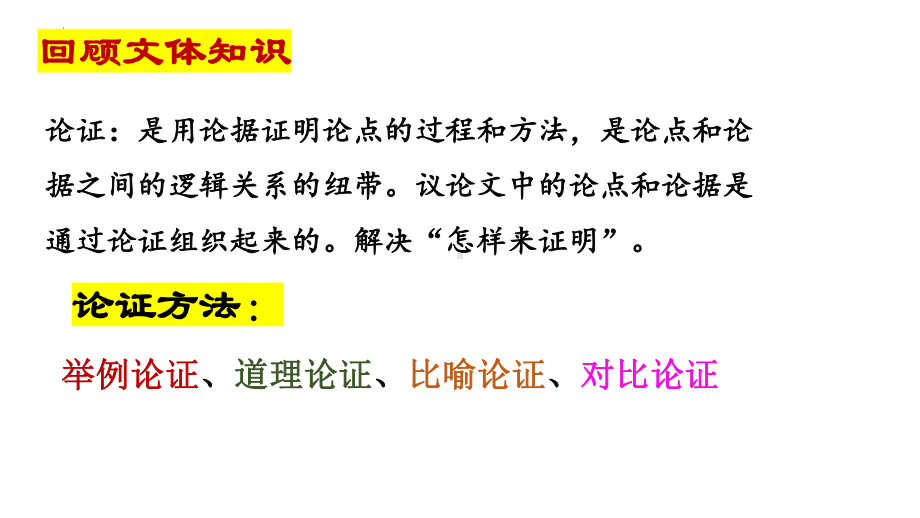 2022年黑龙江克东县玉岗镇第二中学中考专题复习：论证方法及作用ppt课件（24张PPT）.pptx_第3页