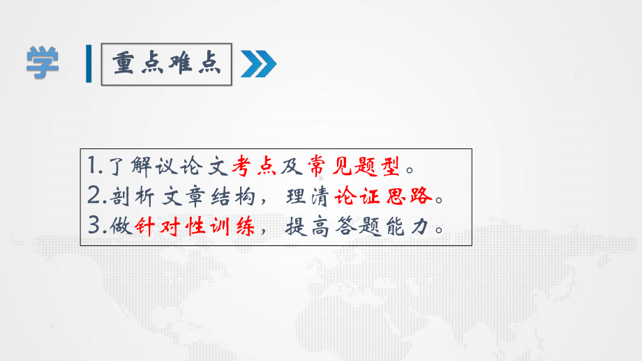 2022年中考语文二轮专题复习：议论文阅读（共18张PPT）ppt课件.pptx_第3页