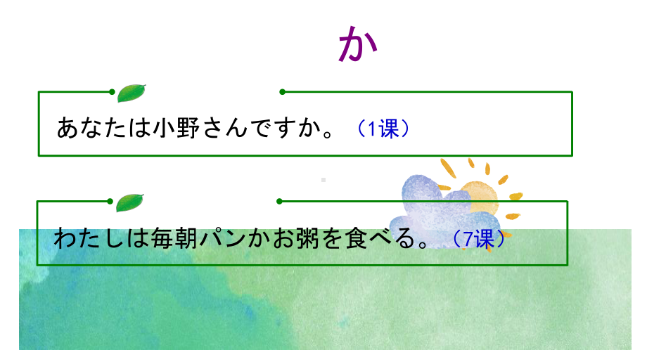 第1 20课复习ppt课件-2023新标准《高中日语》初级上册.pptx_第3页