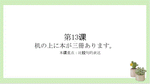 第13课 机の上に本が 3冊 あります ppt课件(001)-2023新标准《高中日语》初级上册.pdf