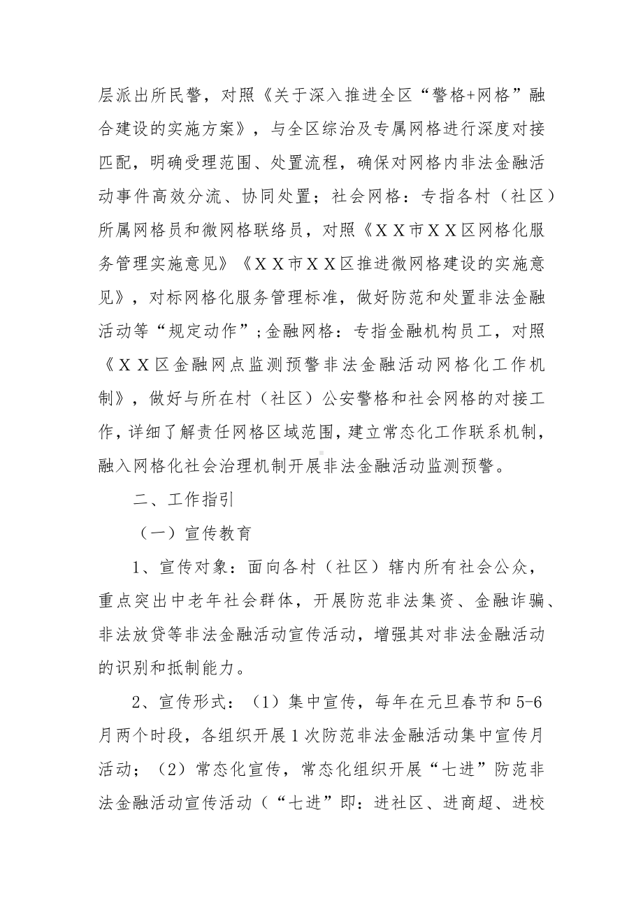 非法金融活动监测预警示范点“三格联动”工作指引.docx_第2页