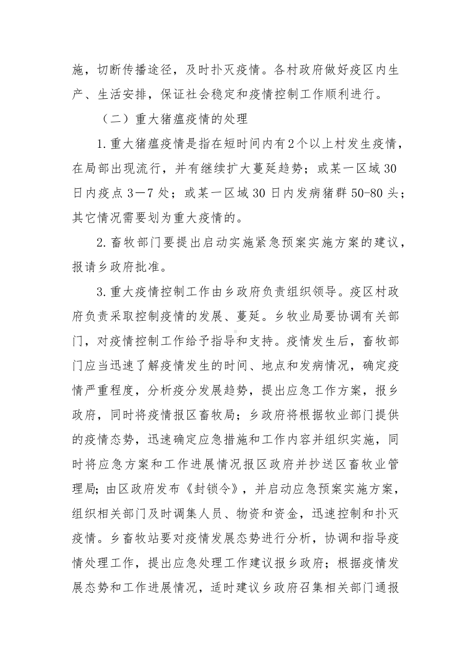 猪瘟控制应急预案实施方案.docx_第2页