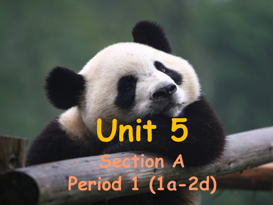 Unit 5 Why do you like pandas Section A(1a-2d) （ppt课件）(共49张PPT)+音频-2023新人教新目标版七年级下册《英语》.rar