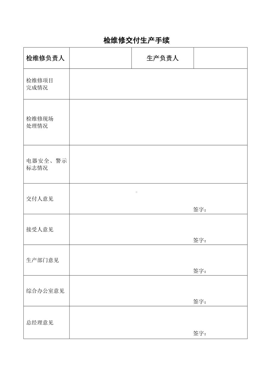 检维修交付生产手续.doc_第1页