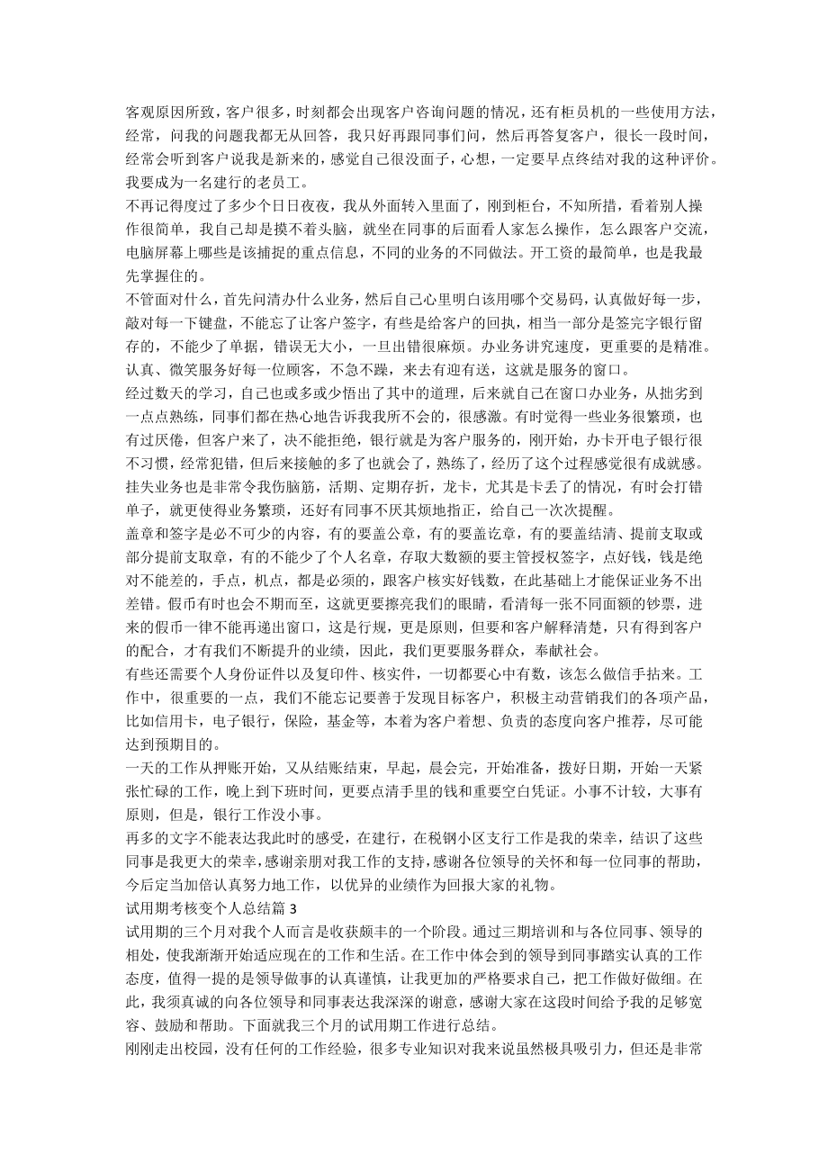 试用期考核变个人总结8篇.docx_第2页