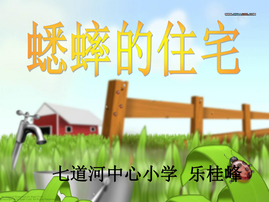 蟋蟀的住宅.ppt_第1页