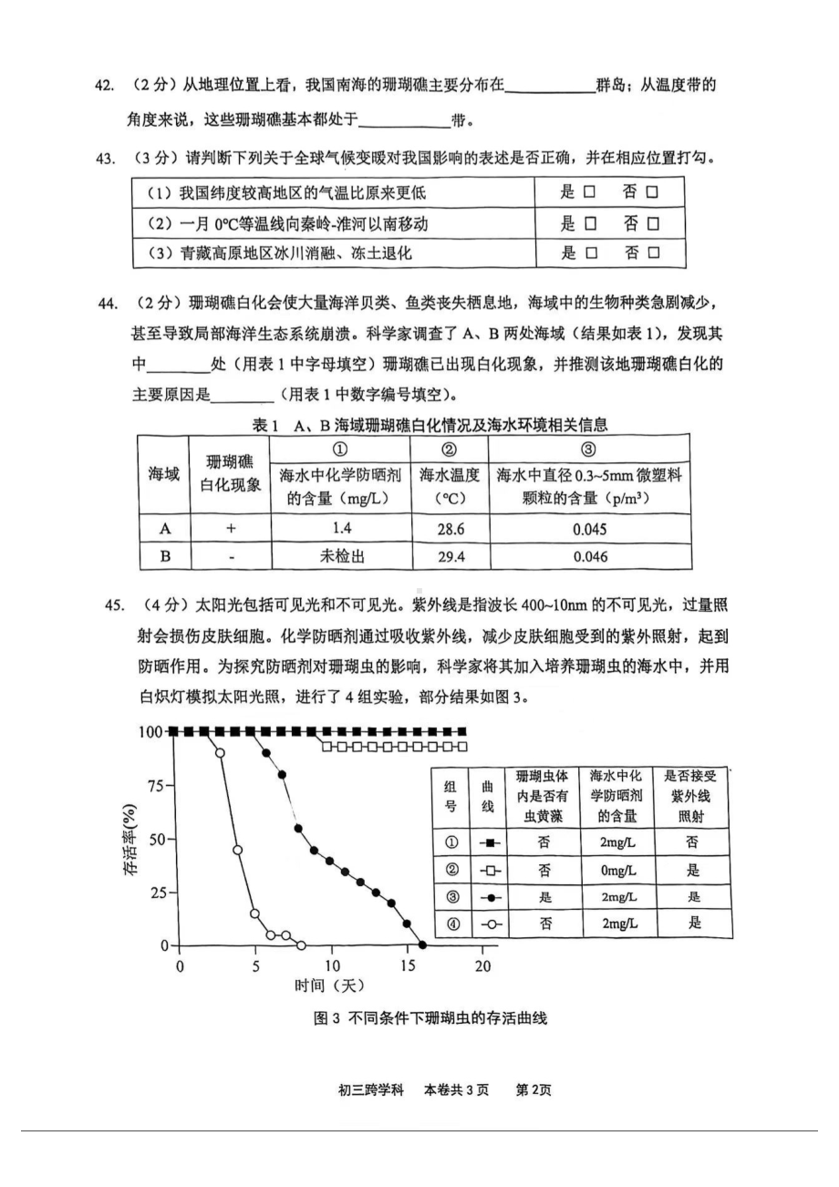 上海市虹口区2023届初三中考一模跨学科案例分析试卷.pdf_第2页