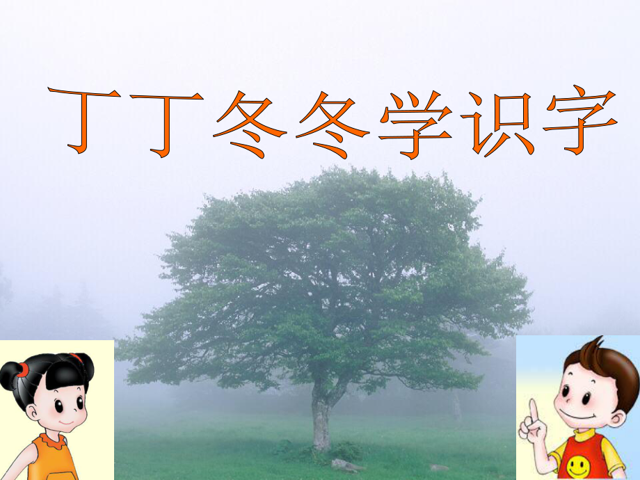 丁丁冬冬学识字.ppt_第1页