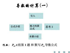 导数的计算(一).ppt