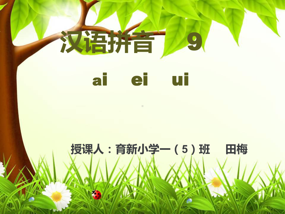 人教版汉语拼音9-aieiui课件[1].ppt_第1页