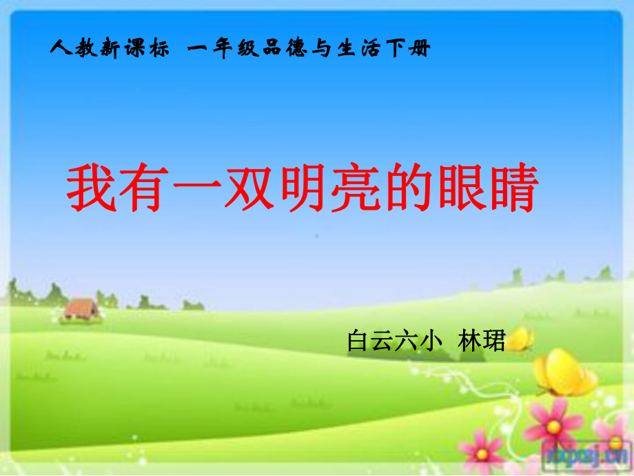 《我有一双明亮的眼睛》.ppt_第1页