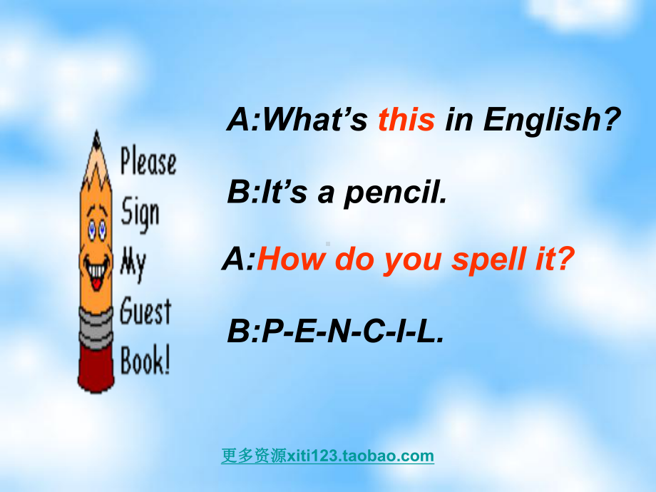 初中英语新目标七年级上Unit2Isthisyourpencil.ppt_第2页