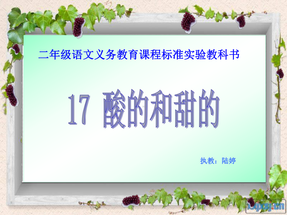 《酸的和甜的》.ppt_第3页